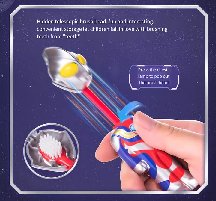 Ultraman toothbrush
