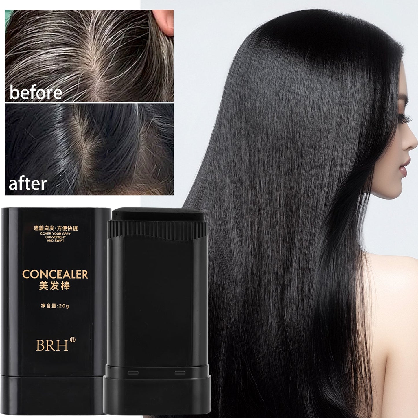 2in1 Hair Dye Stick