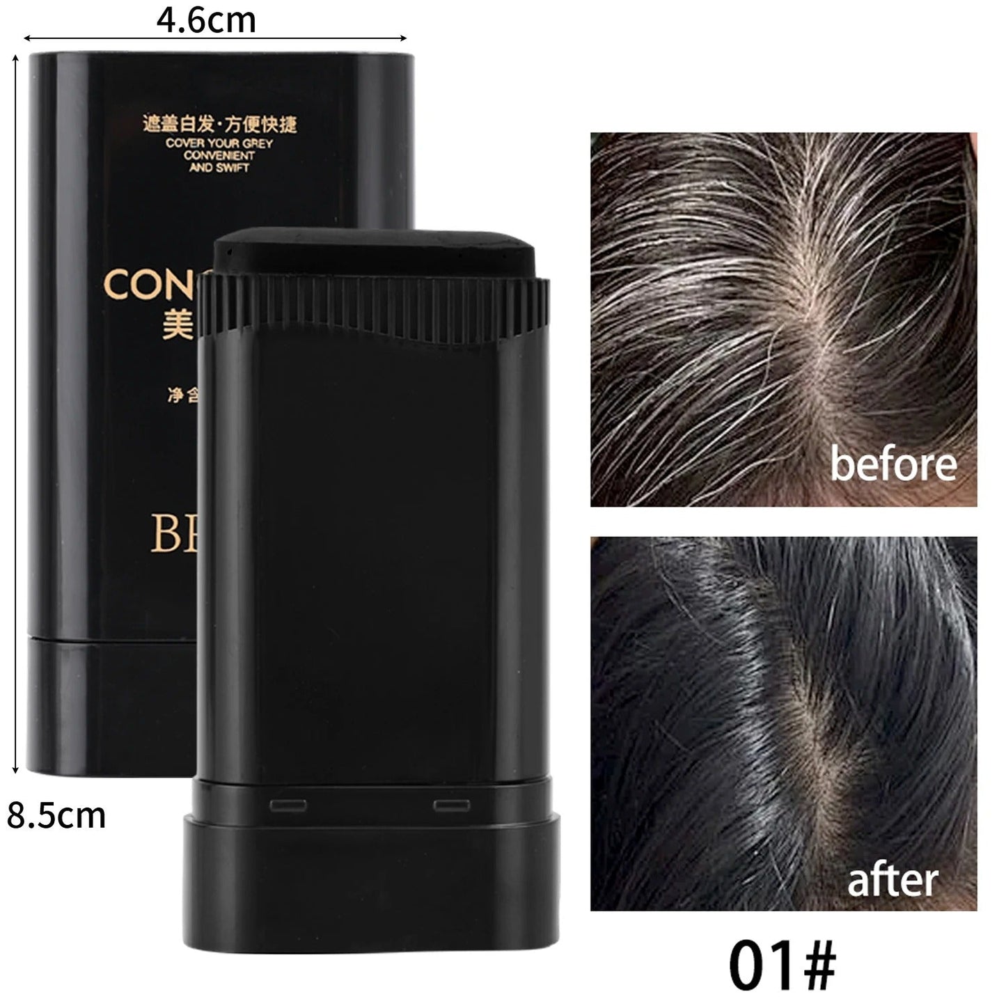 2in1 Hair Dye Stick