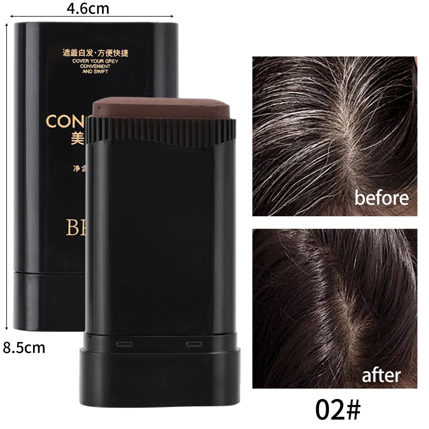 2in1 Hair Dye Stick